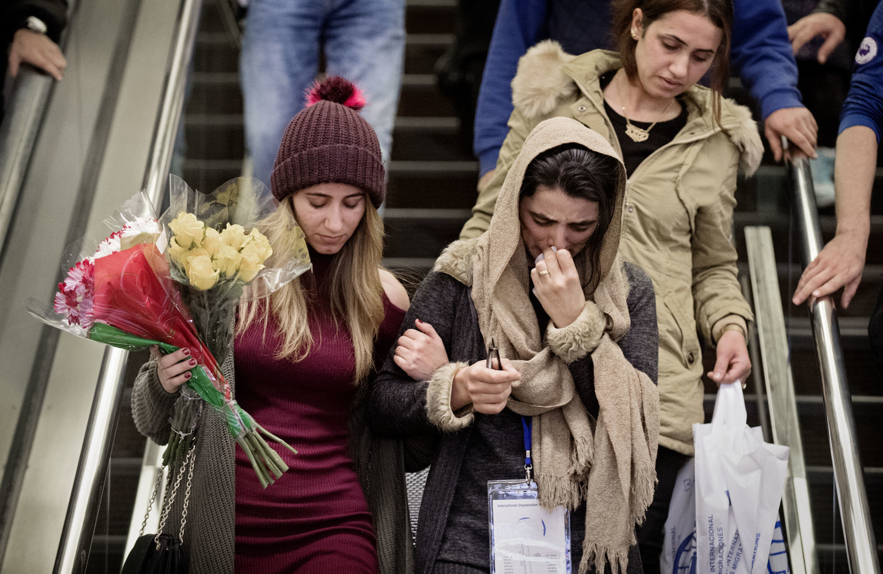 Yazidi Family Arrives in Lincoln, 12.19